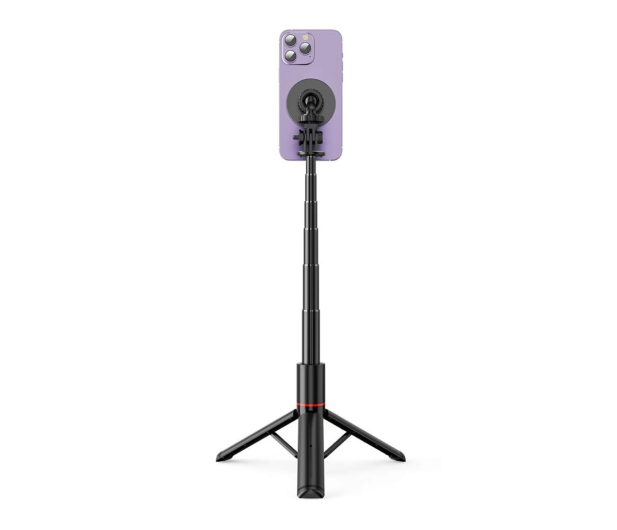 Tech-Protect L06S Selfie Stick Tripod MagSafe Pilot Bluetooth max 82cm - 1228048 - zdjęcie 4